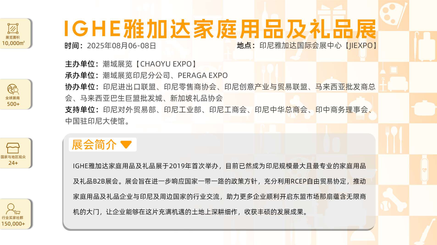 印尼餐具市场调研与趋势